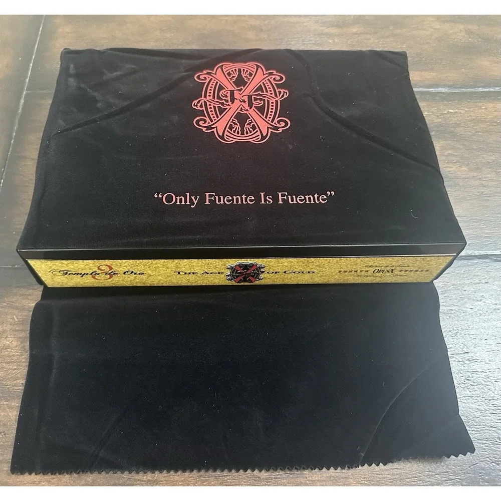 Fuente Opus X Templo de Oro‎ Limited Edition Empty Cigar Box